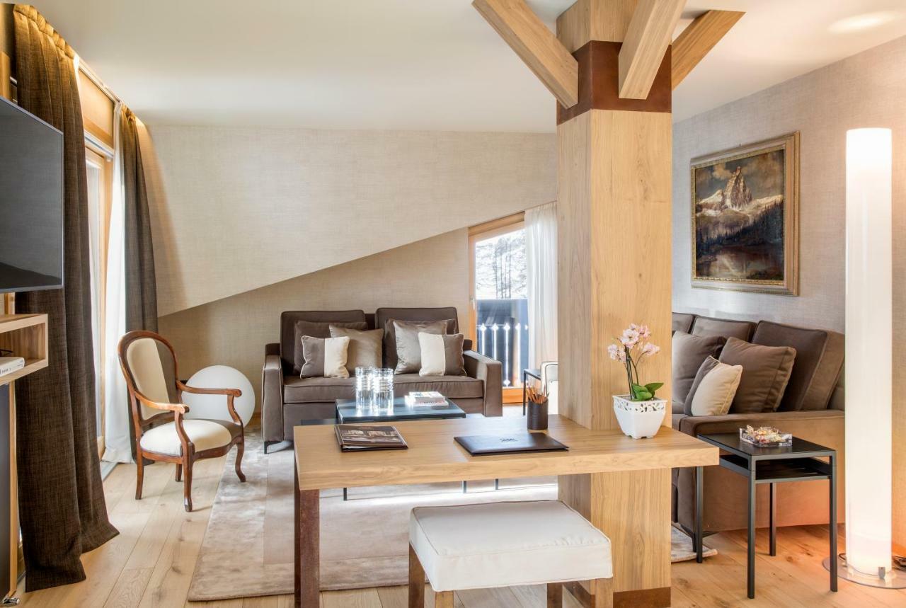 Hotel Hermitage Relais&Châteaux Breuil-Cervinia Buitenkant foto