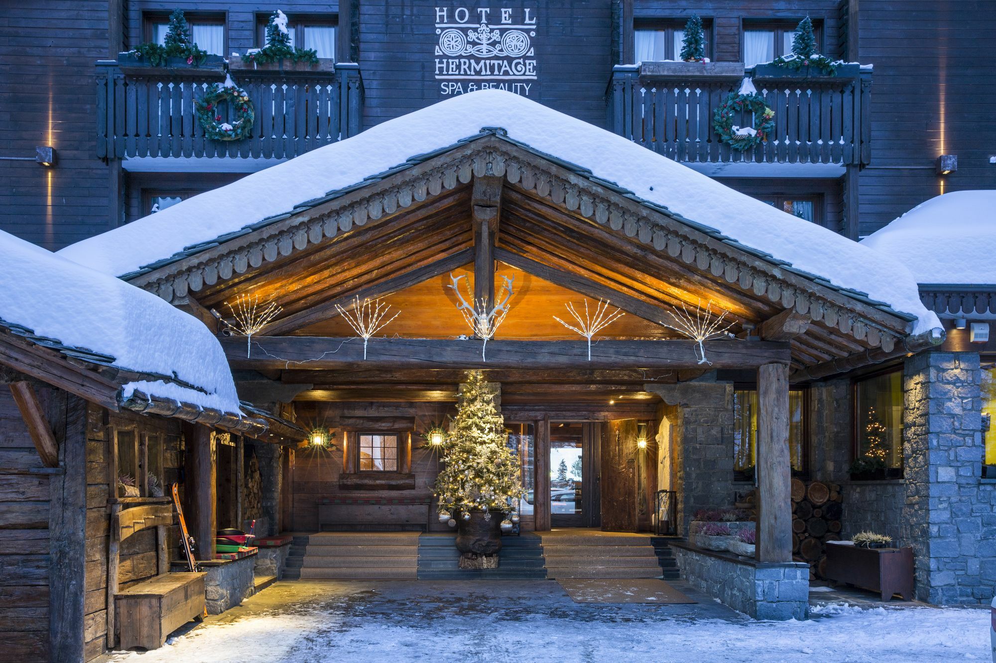 Hotel Hermitage Relais&Châteaux Breuil-Cervinia Buitenkant foto